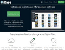 Tablet Screenshot of ibase.com